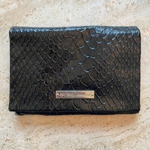 BCBGeneration Embossed Clutch Detachable strap